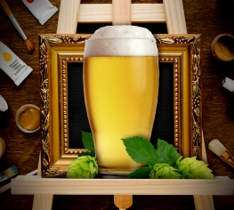 Картини на пиві