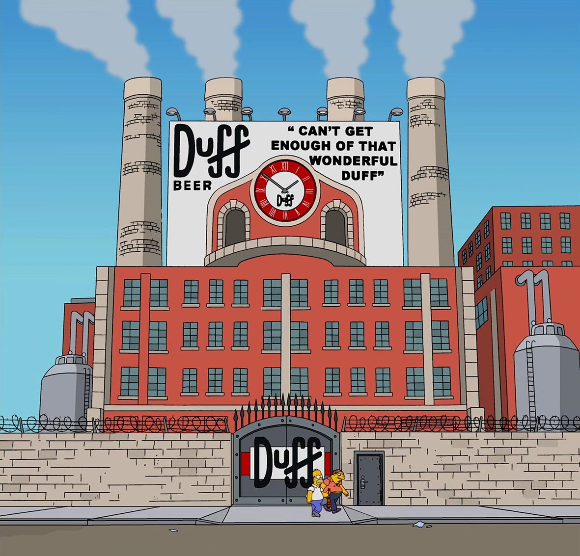 Duff brewery